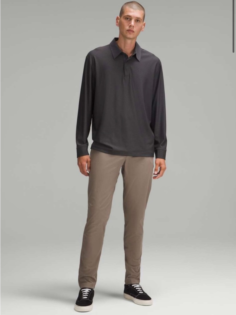 Lululemon ABC Slim-Fit Trouser Warpstreme in Nomad. Size 33